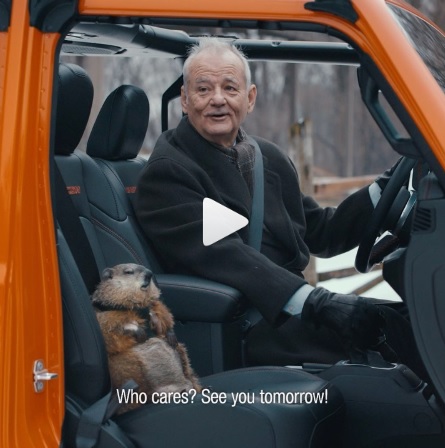 Gary Barbera Previewed Bill Murray “Groundhog Day” Jeep® Brand Commercial During the Big Game