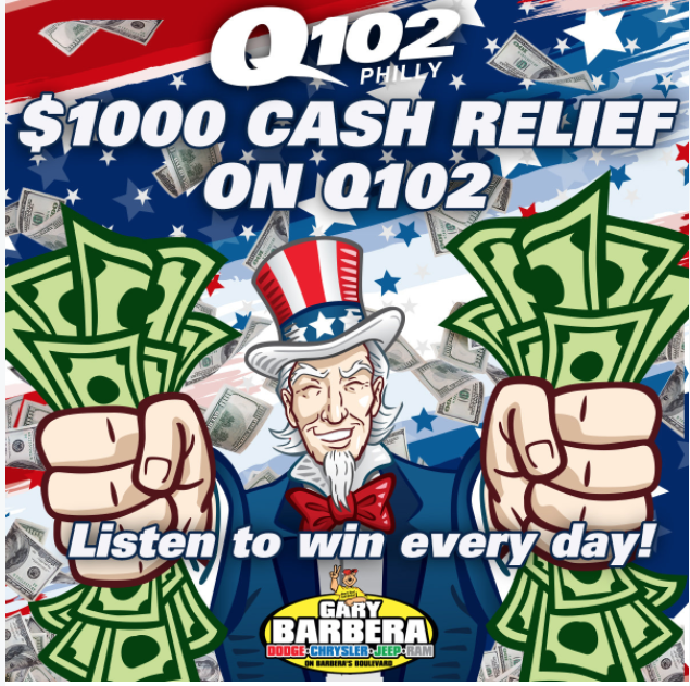 Gary Barbera Cares Partners with iHeart to Give $1,000 Cash Relief to Pay Your Bills
