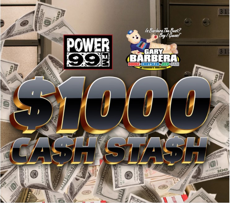 Gary Barbera Cares Partners With Power 99 for Your Shot to Win $1000